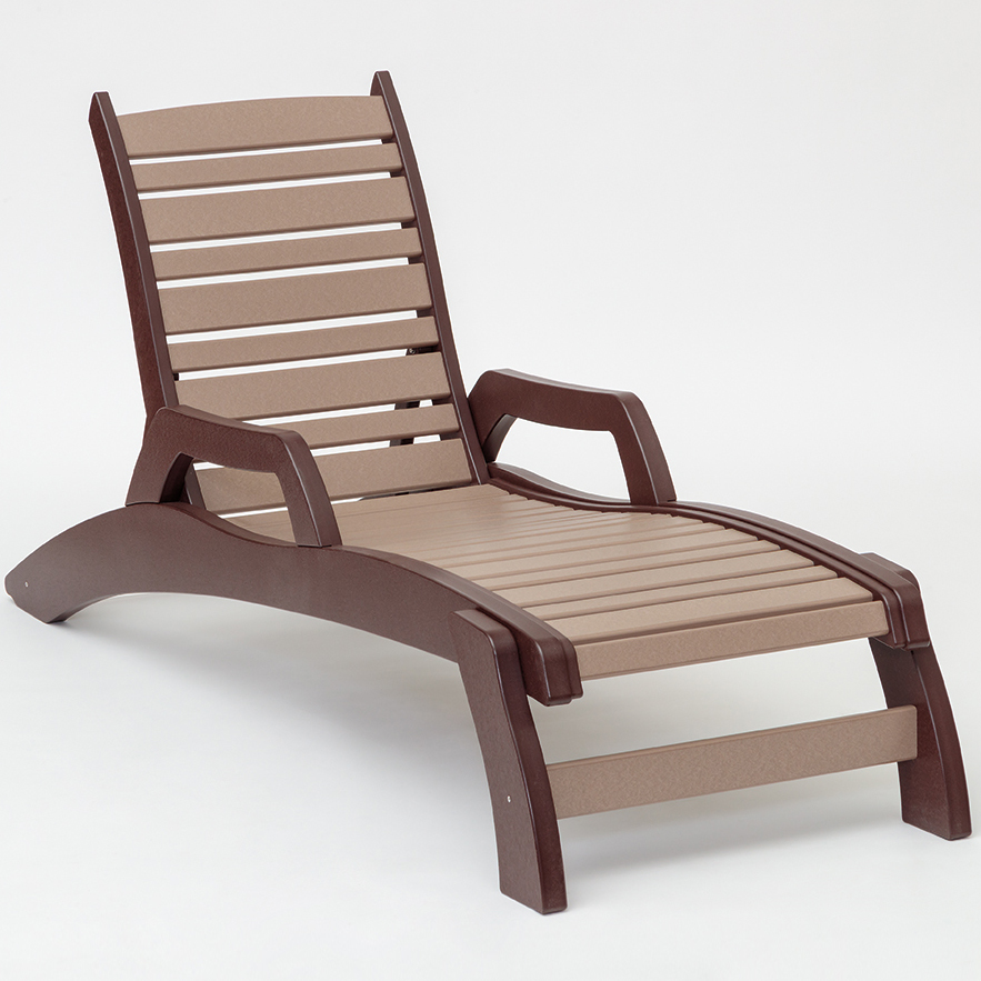 custom polywood chaise lounge builders