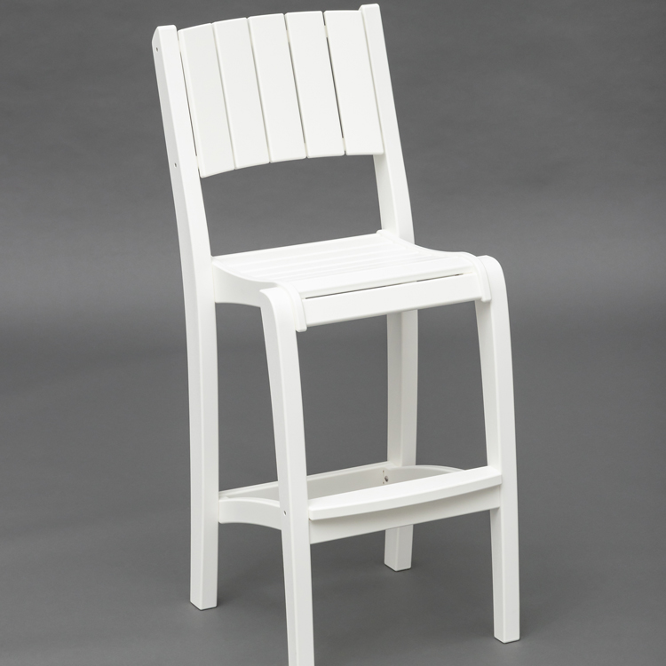 B9 #2202 30″ Bar Chair Armless w/ Vertical Back Slats