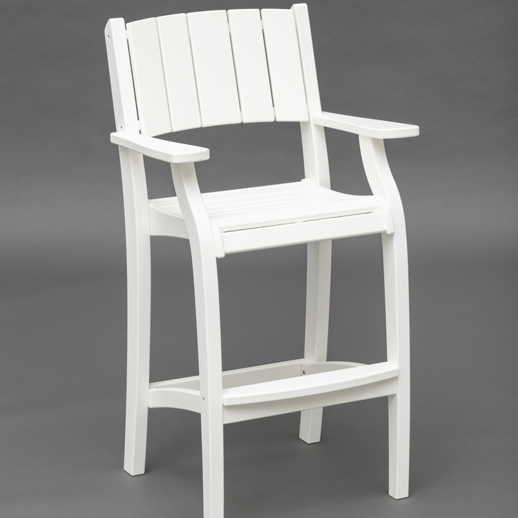 C3 #2203 30″ Bar Chair w/ Arms w/ Vertical Back Slats