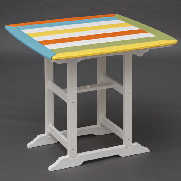 42″ 4 Color Square Table