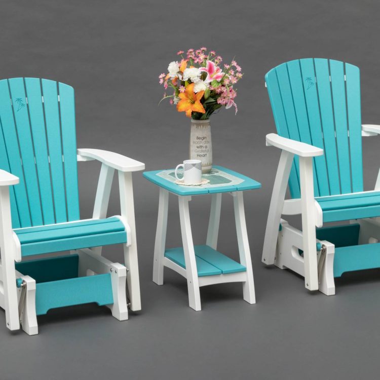 8110 Gliders with 1400 End Table